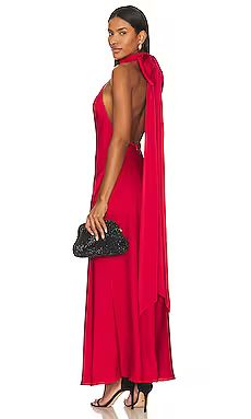 MISHA x REVOLVE Evianna Gown in Crimson from Revolve.com | Revolve Clothing (Global)