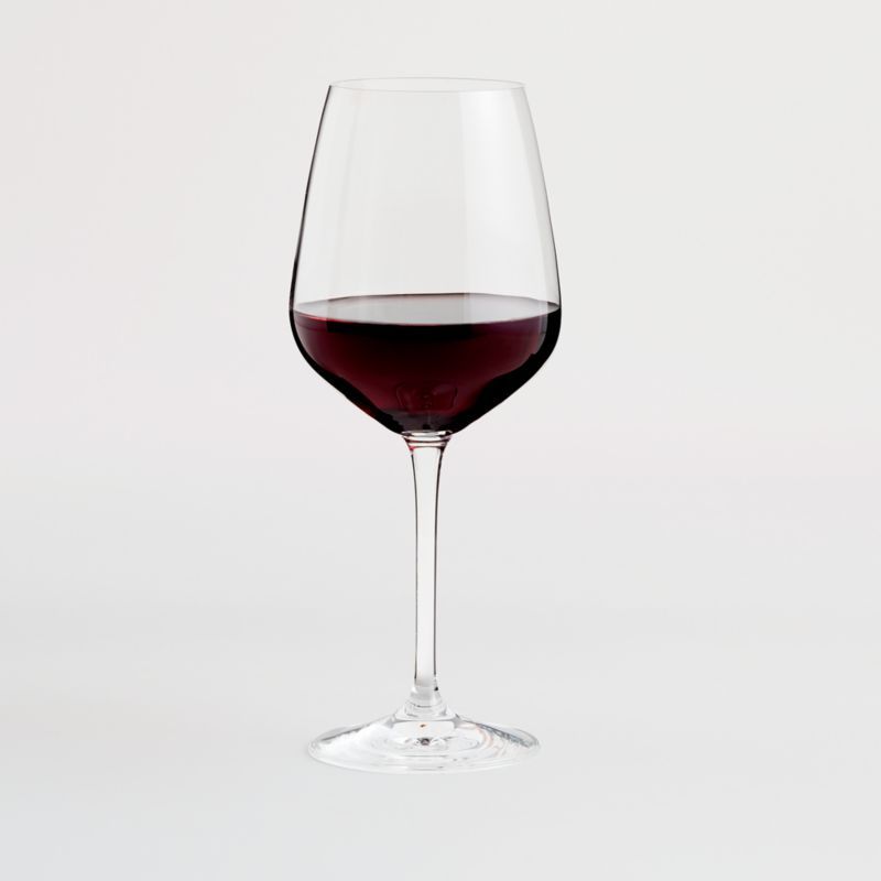 Nattie Red Wine Glass + Reviews | Crate & Barrel | Crate & Barrel