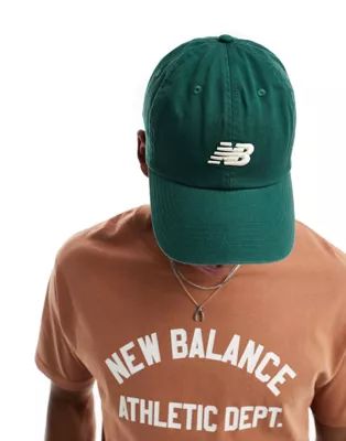 New Balance logo cap in green | ASOS (Global)