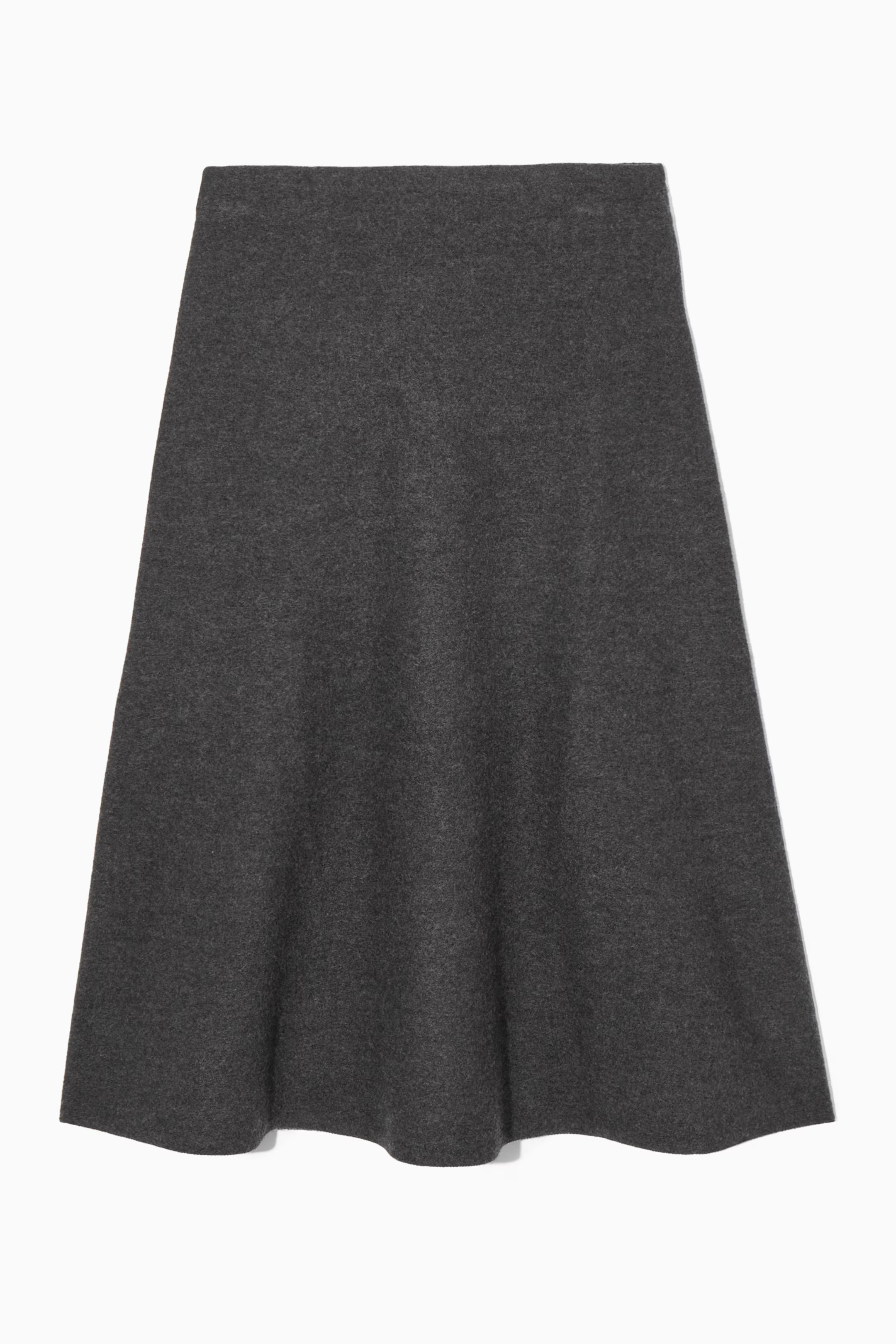FLARED MERINO WOOL MIDI SKIRT | COS (AU)