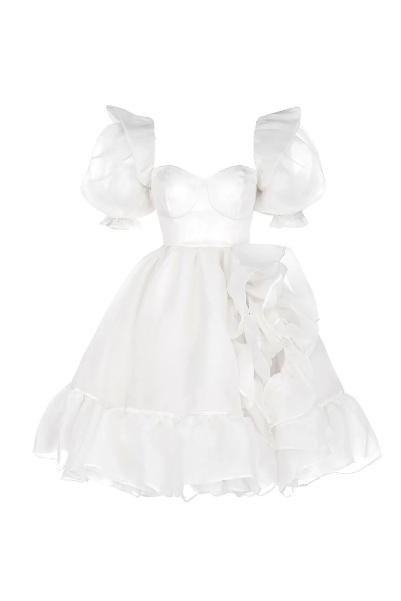 The Ivory Bebe Bloom Dress | Selkie Collection
