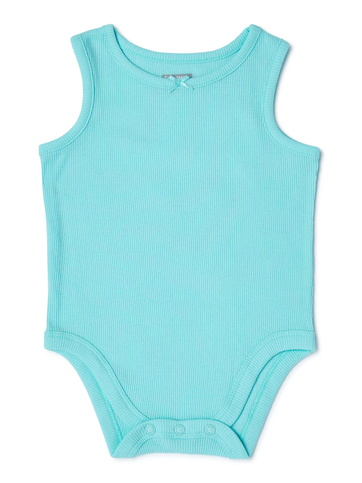 Garanimals Baby Girls Solid Tank Bodysuits | Walmart (US)