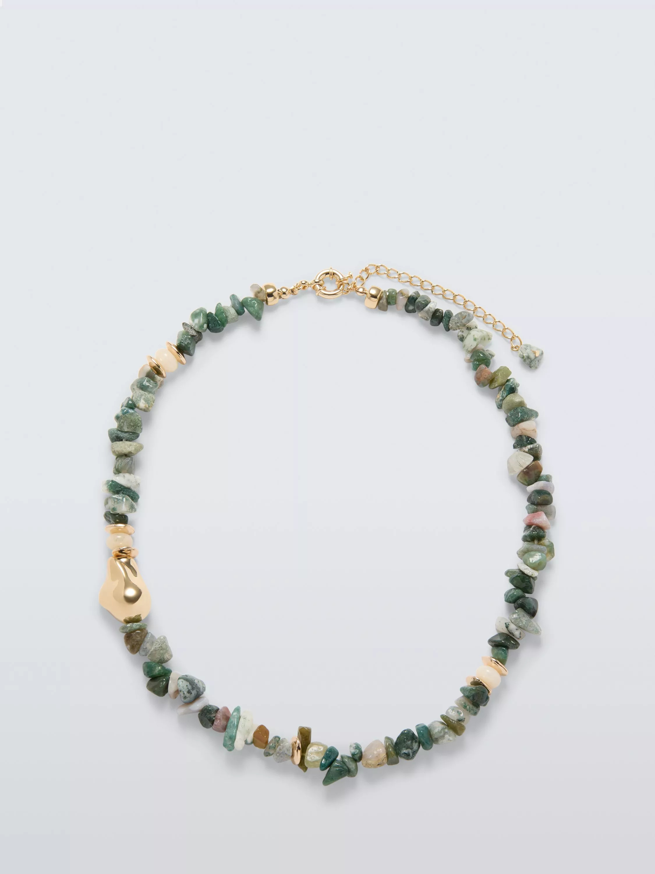 John Lewis Mixed Bead and Stone Necklace | John Lewis (UK)