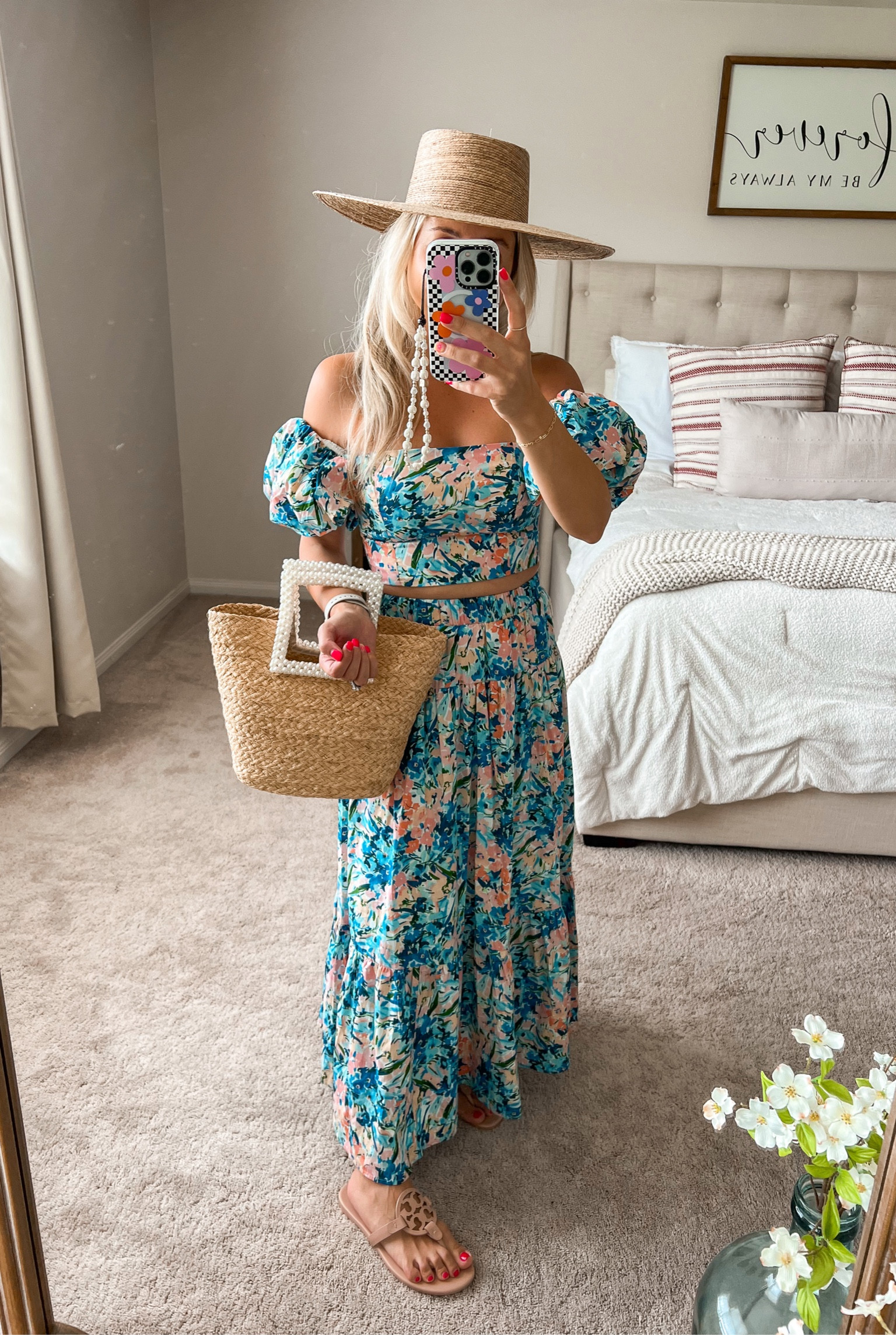 Straw Hat Palma Wide Boater Lack Of Color Lack Of Color Women's