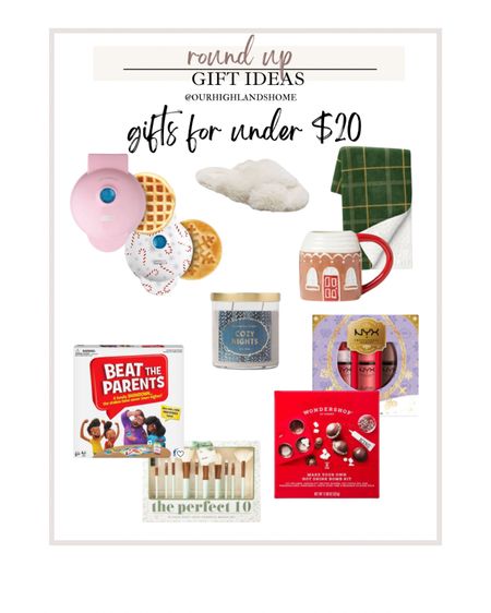 gift guide round up for under $20 

#LTKsalealert #LTKHoliday #LTKGiftGuide