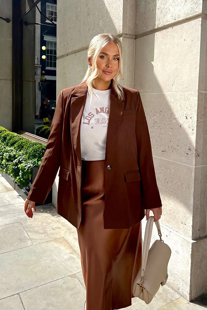 Oversized Boxy Blazer | In The Style