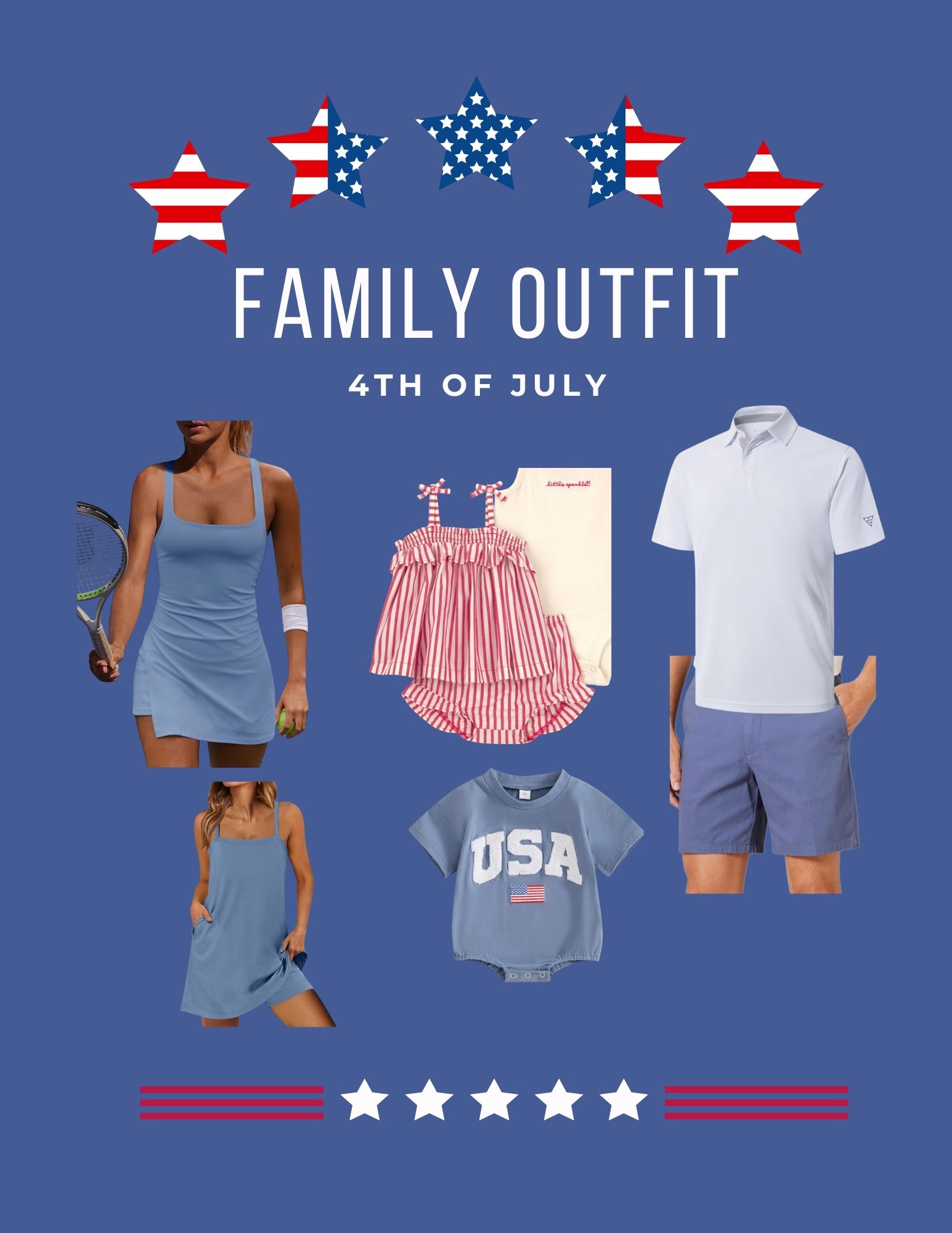 Fourth of July family outfit inspiration idea with newborn baby and toddler!

#LTKKids #LTKBaby #LTKmomlife