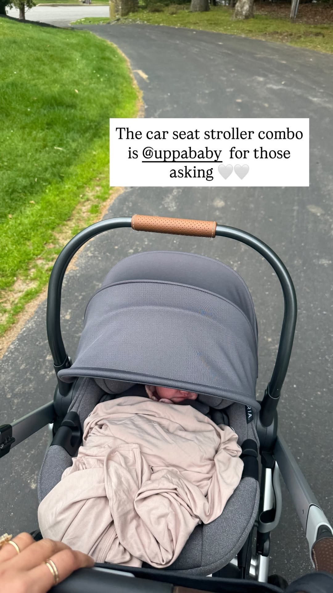 Love my car seat stroller combo from UPPAbaby #baby