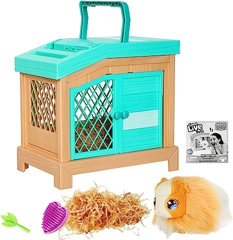 Little Live Pets - Mama Surprise | Soft, Interactive Mama Guinea Pig and her Hutch, and her 3 Sur... | Amazon (US)
