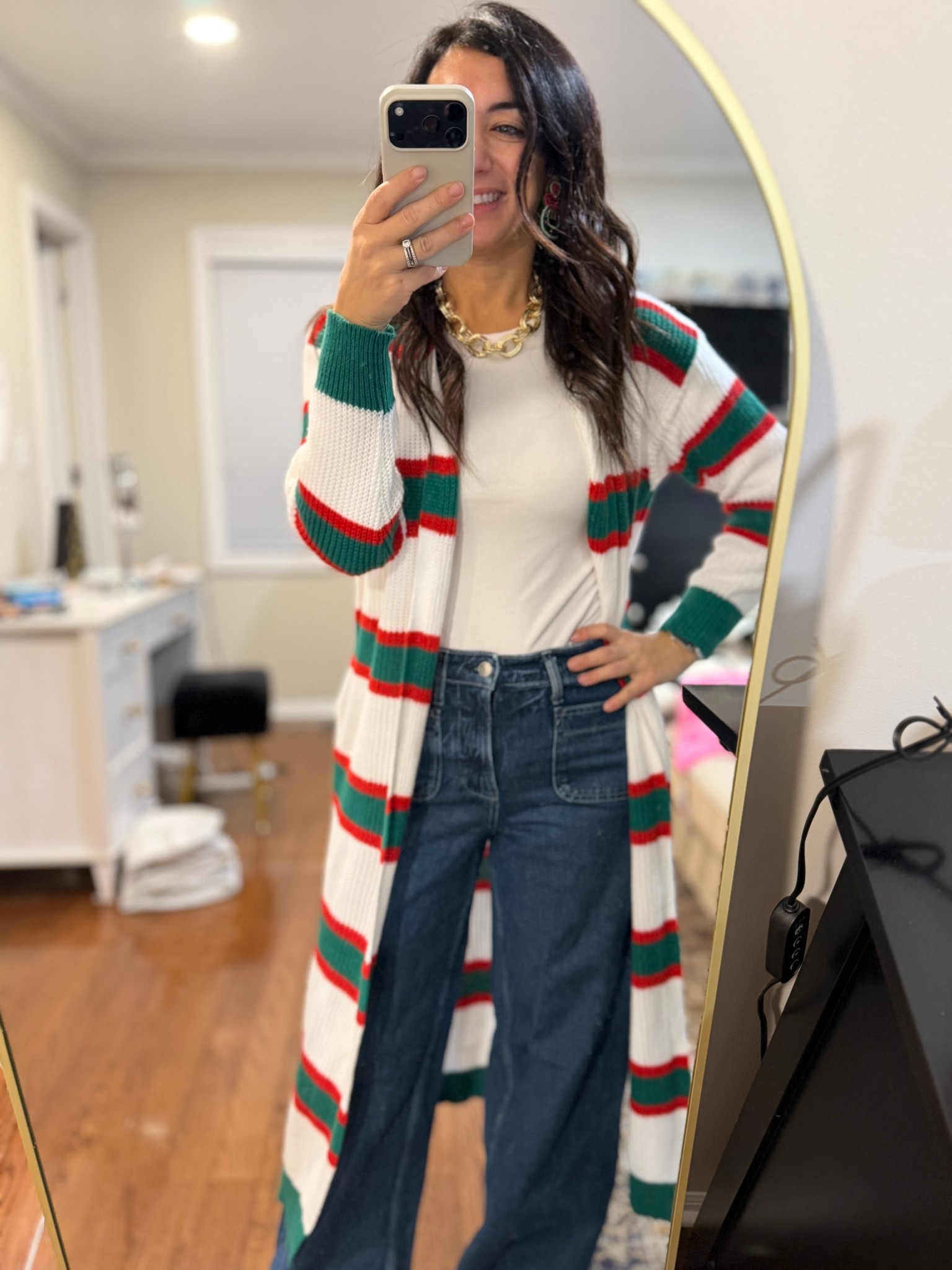 This cardigan is so festive and fun! 

#LTKHoliday #LTKOver40