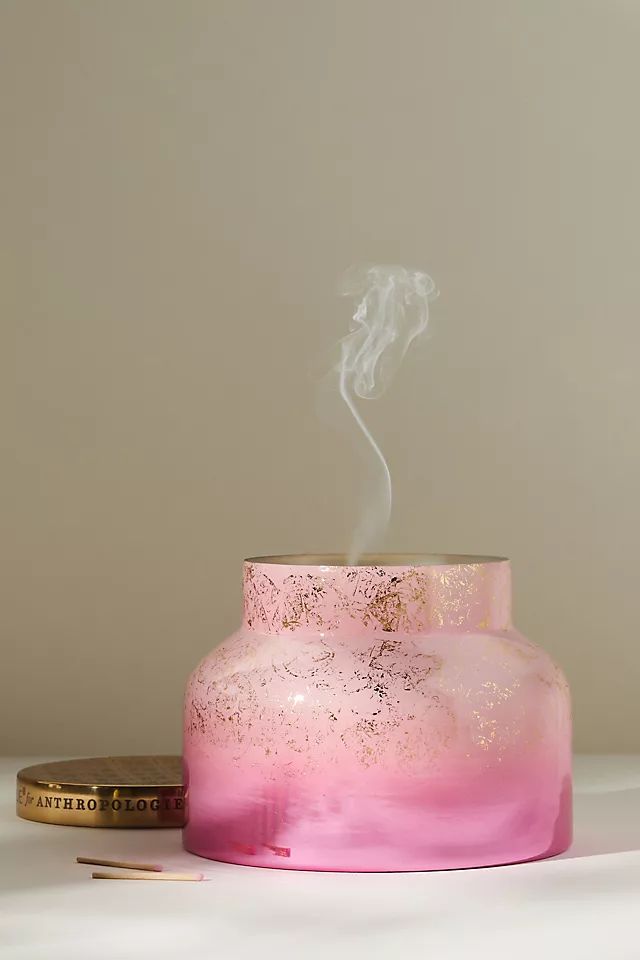 Capri Blue Giant Pink Shimmer Jar Candle | Anthropologie (US)