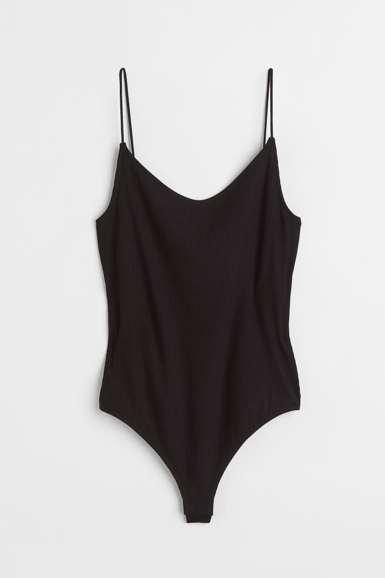 Ribbed thong body | H&M (UK, MY, IN, SG, PH, TW, HK)