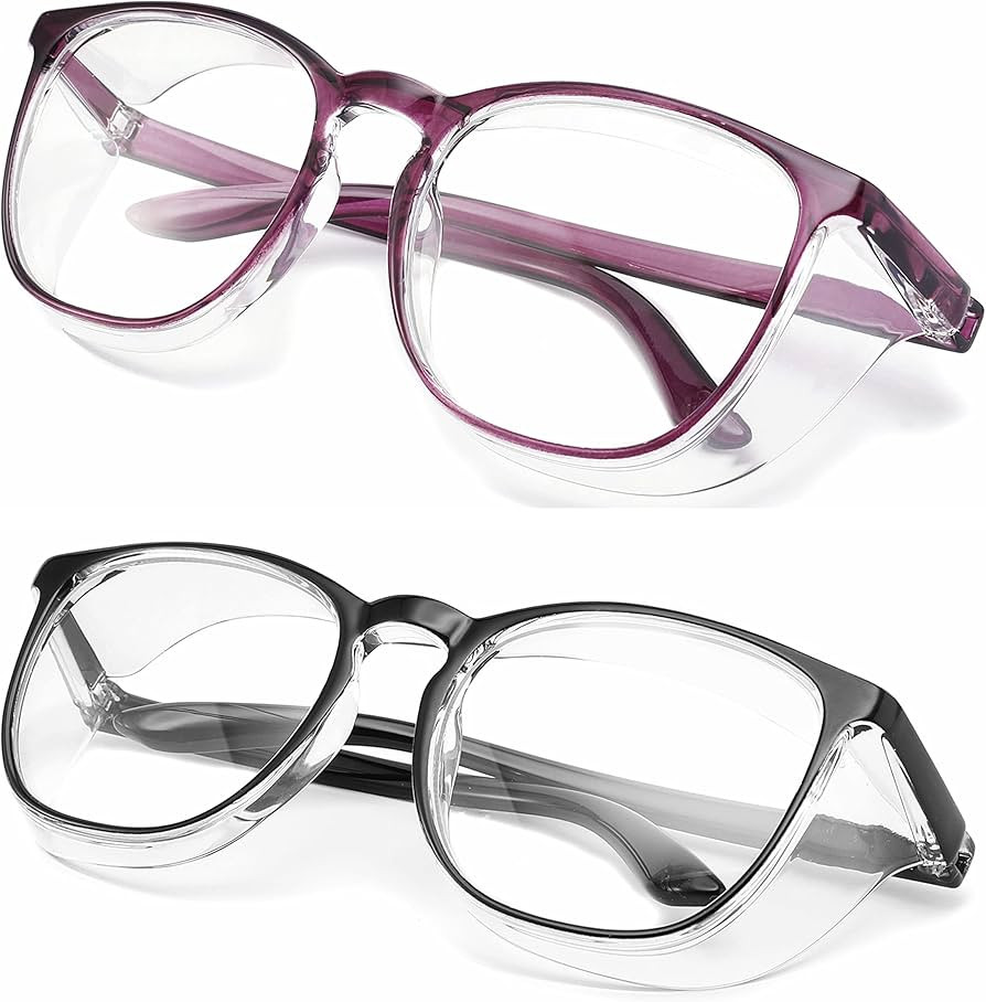 Alsenor Safety Glasses Anti Fog Goggles Protective Eyewear Blue Light Blocking Anti Dust UV Prote... | Amazon (US)