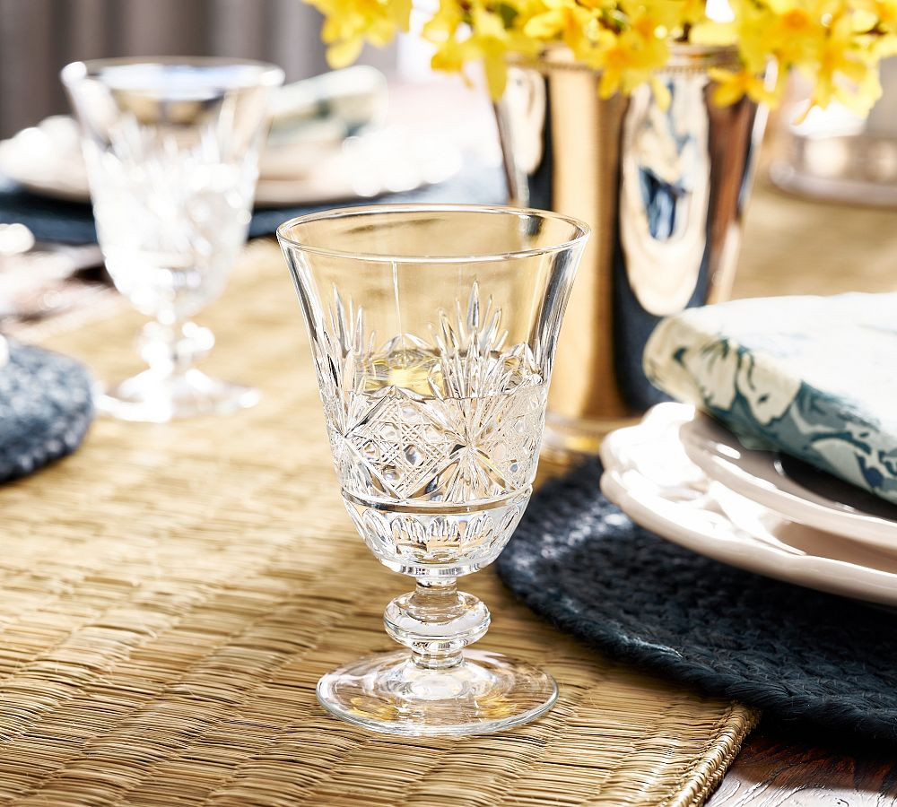 Antique Cut Glass Goblets | Pottery Barn (US)