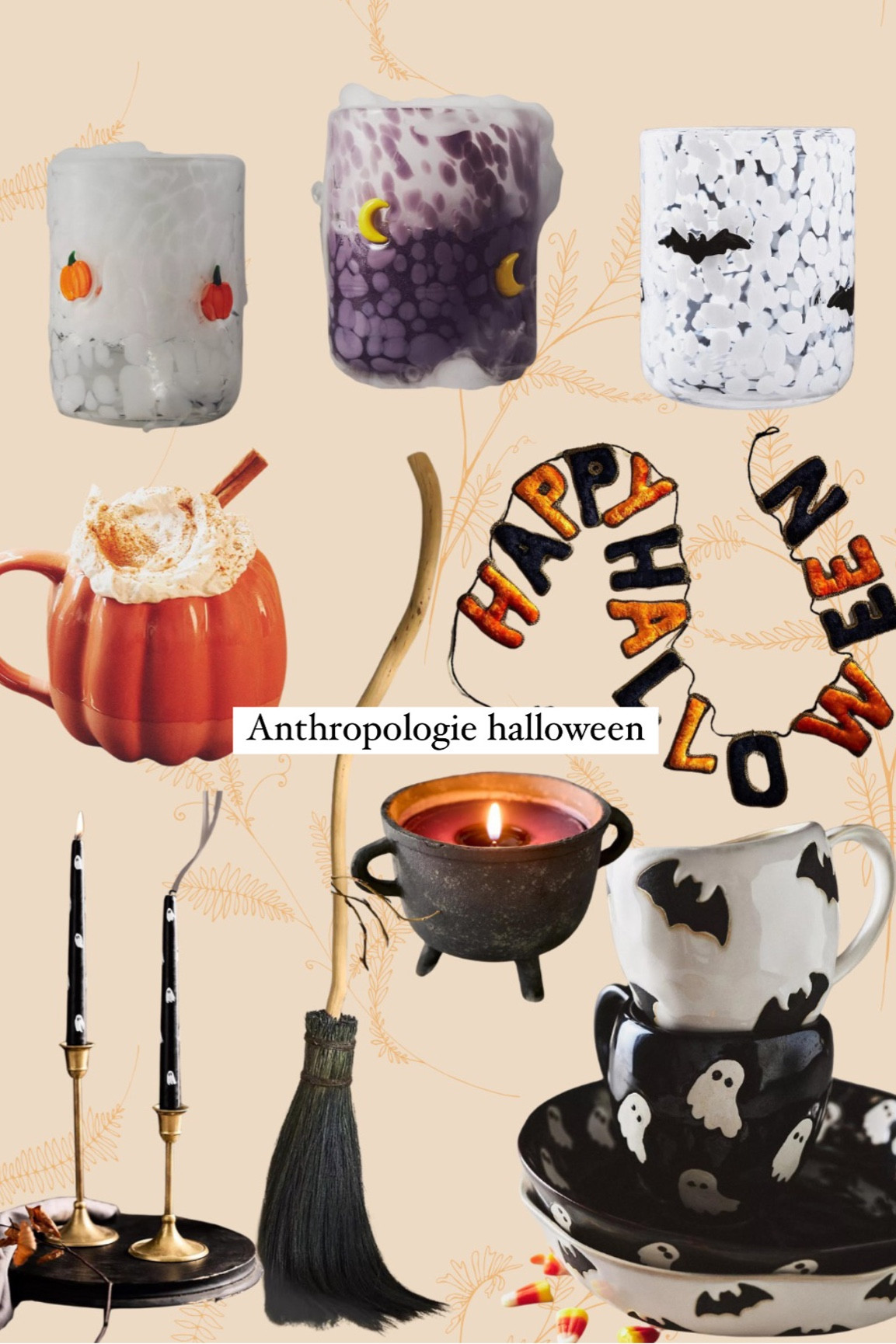Anthro halloween decor is here and i’m in LOVE