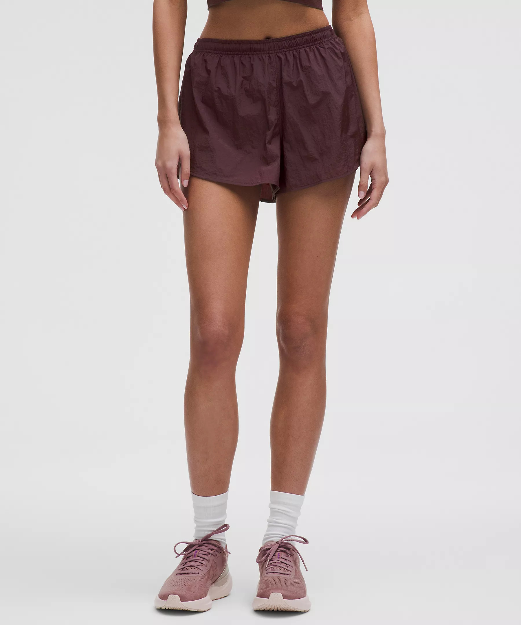 Dolphin-Hem Mid-Rise Running Short 3" | Women's Shorts | lululemon | Lululemon (US)
