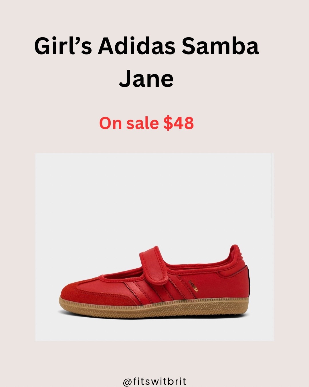 Girl’s Adidas Samba Jane on sale $48

#LTKKids #LTKSaleAlert