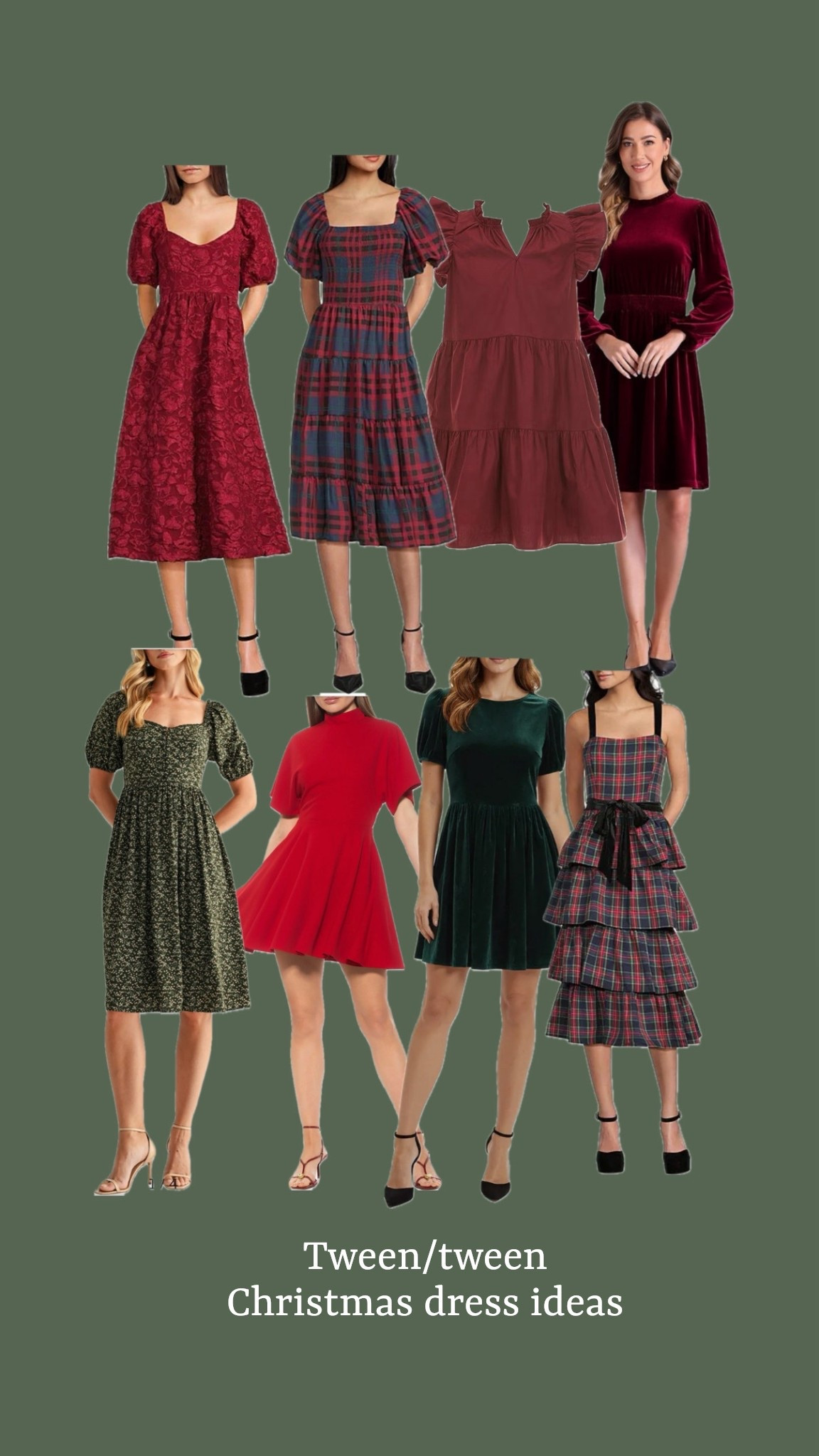 Holiday dress ideas for the teens and tweens in your life!!

#LTKHoliday #LTKGiftGuide #LTKSeasonal