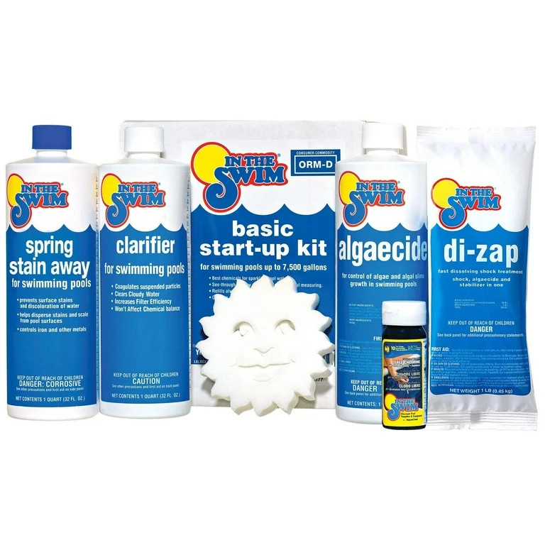 In The Swim Pool Start-Up / Opening Kit with Chlorine Shock for 7.5k-35k Gallons | Walmart (US)