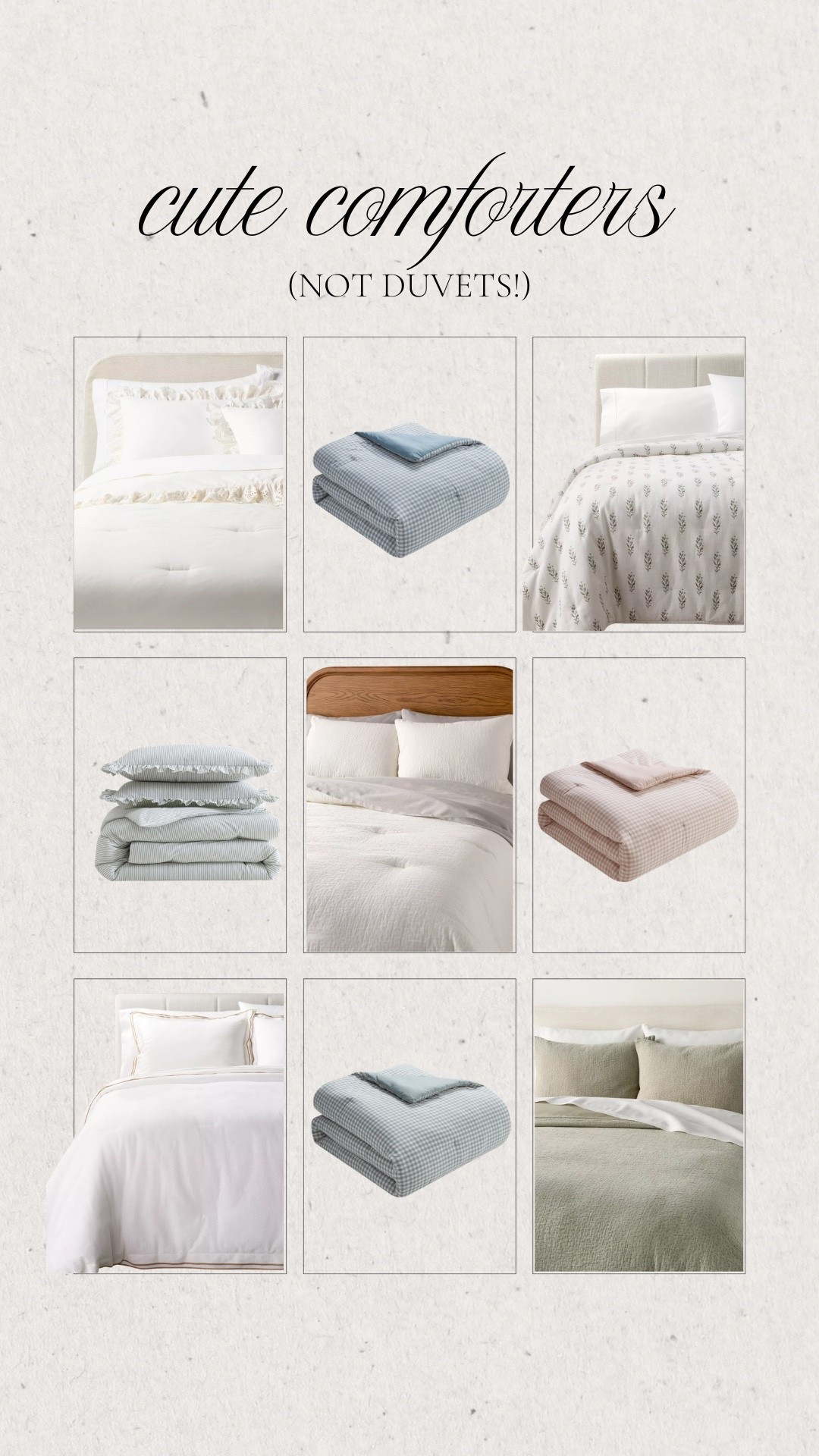Cute & affordable comforters and sets!

#LTKmorningroutine #LTKHome #LTKSeasonal