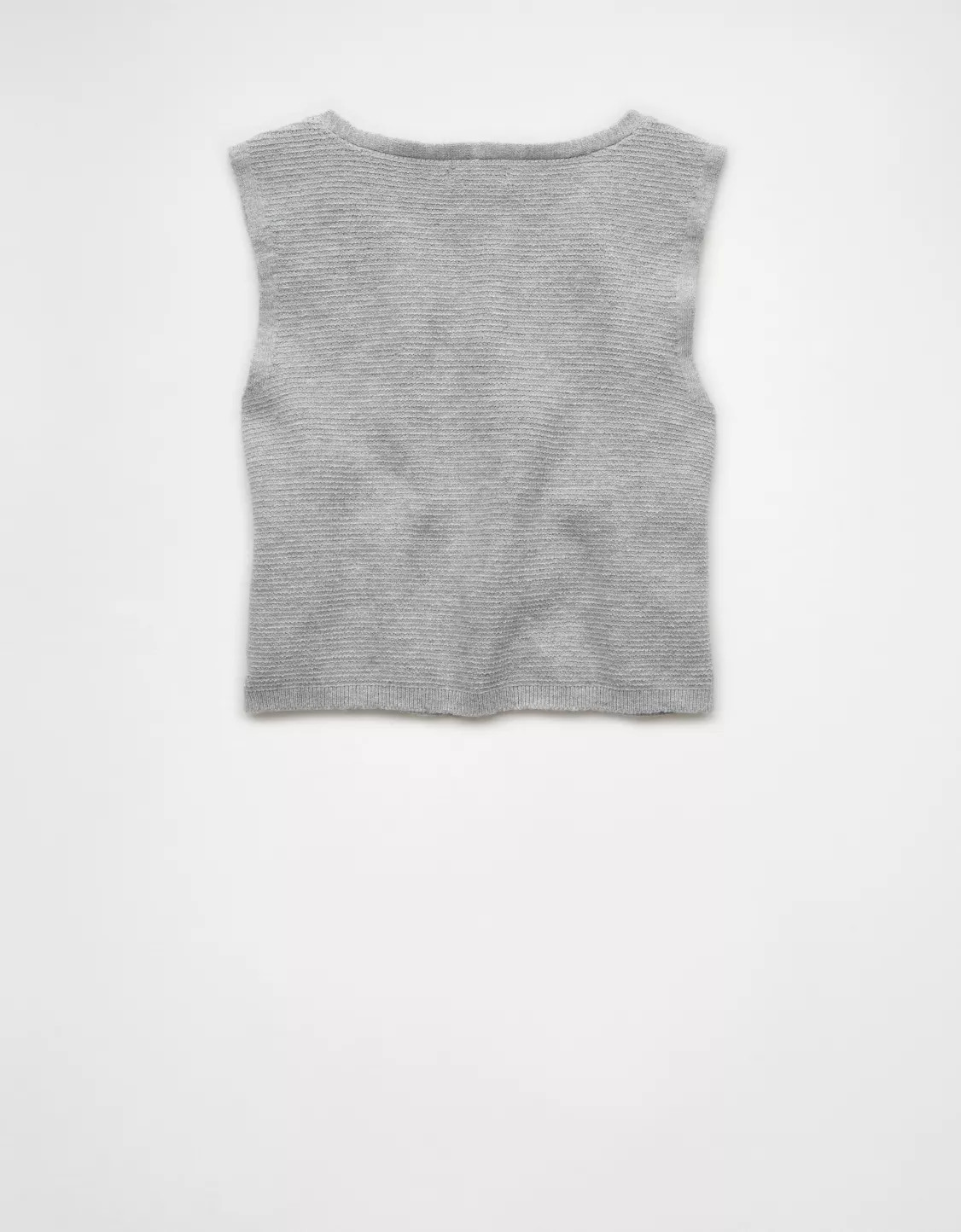 AE Cropped Button-Up Sweater Vest | American Eagle Outfitters (US & CA)