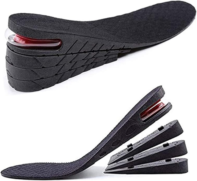 Height Increase Insoles 2-4 Layer 5cm-11cm Taller Shoes Insoles Heel Insert for Men and Women | Amazon (US)
