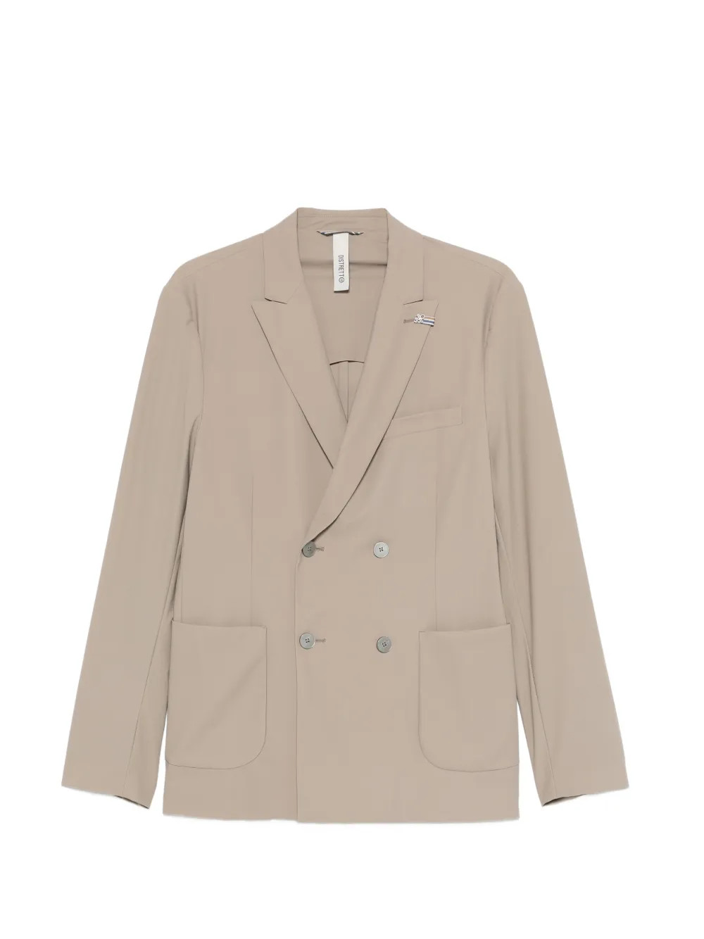 DISTRETTO 12 Active double-breasted Jacket | Neutrals | FARFETCH ZA | Farfetch Global