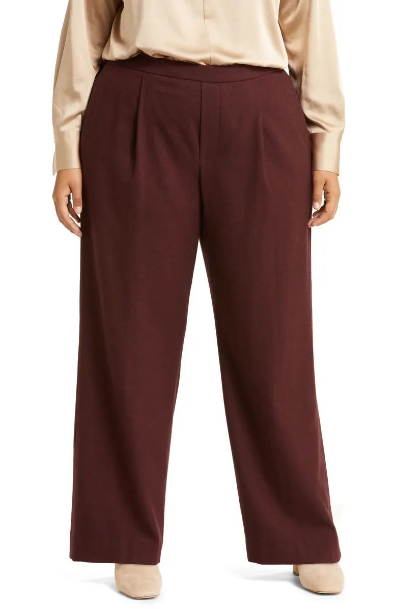 Vince Flannel Easy Pull-On Pants | Nordstrom | Nordstrom