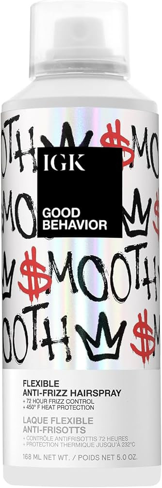 IGK GOOD BEHAVIOR Flexible Hairspray | Amazon (US)