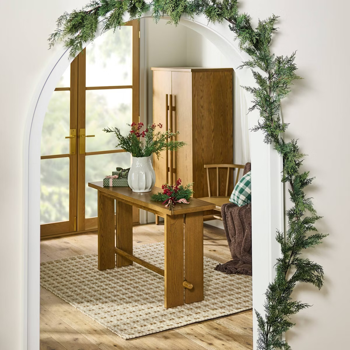 12' Cypress Garland - Hearth & Hand™ with Magnolia | Target
