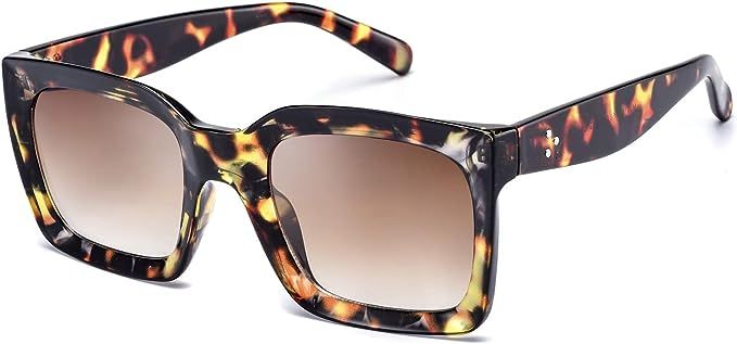 Mosanana Square Sunglasses for Women Stylish Fashion Sunnies MS51805 | Amazon (US)