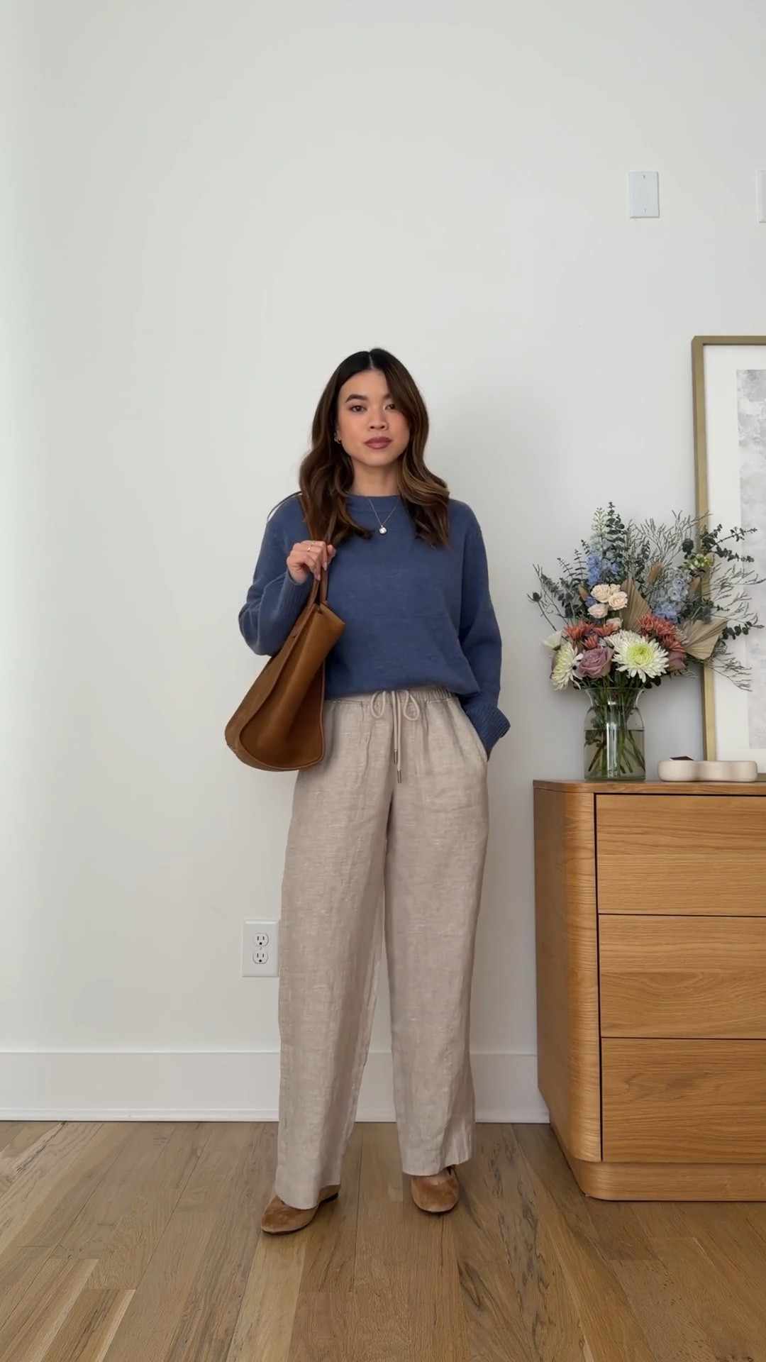 Sizing info:
• pants size XS in a 28inch inseam
• sweater size small

petite fashion, get dressed with me, outfit inspiration, ootd, nashville outfit, Nashville influencer, petite style, vacation style, casual outfits, mom style, petite pants, spring outfits, spring outfit info, spring pants, spring outfit idea, spring top, spring bag, spring sweater, spring shoes, linen trousers, light pants,  lightweight pants

 

#LTKootd #LTKPetite #LTKSeasonal