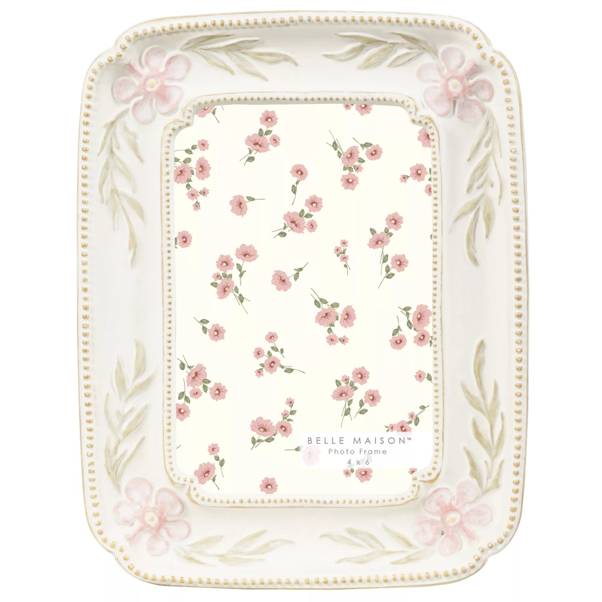 Belle Maison Floral Resin 5" x 7" Frame | Kohl's