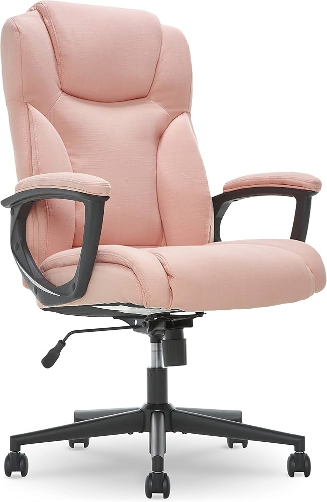 Serta Silla de oficina Style Hannah II, microfibra rosa Harvard | Amazon (US)