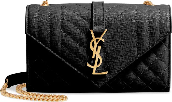 Small Envelope Calfskin Leather Shoulder Bag | Nordstrom