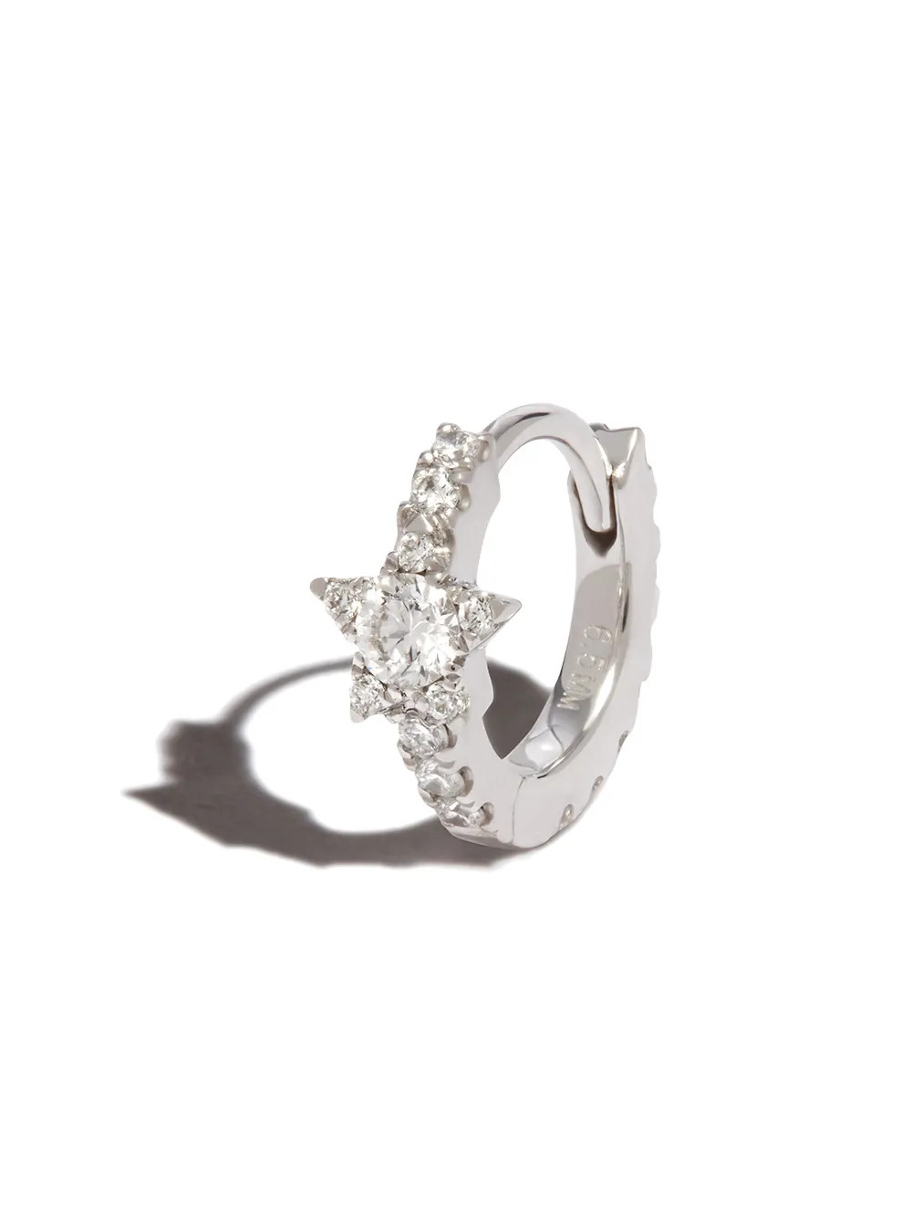 18kt gold Diamond Star Eternity earring | Farfetch Global