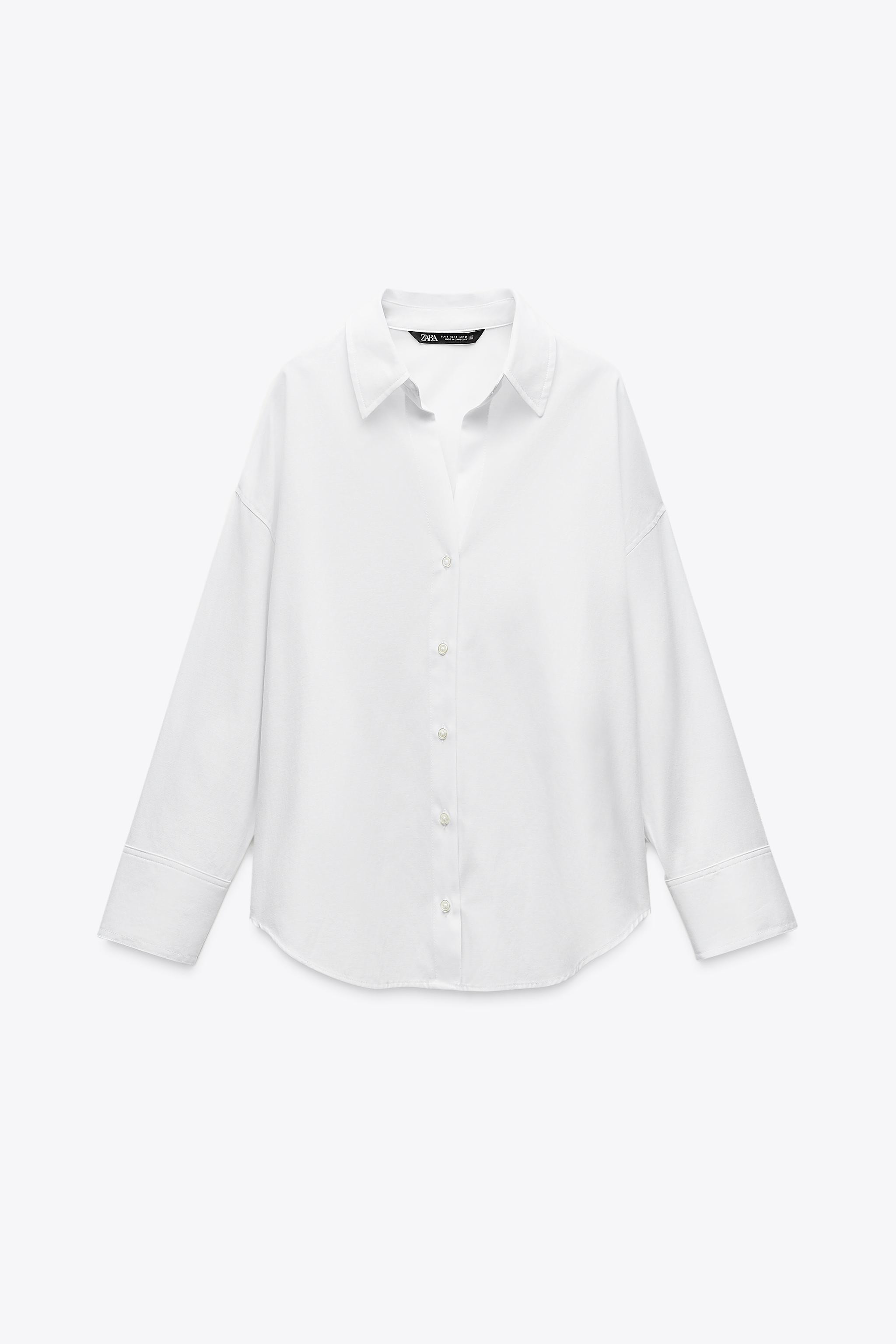 OXFORD SHIRT WITH COTTON | Zara US