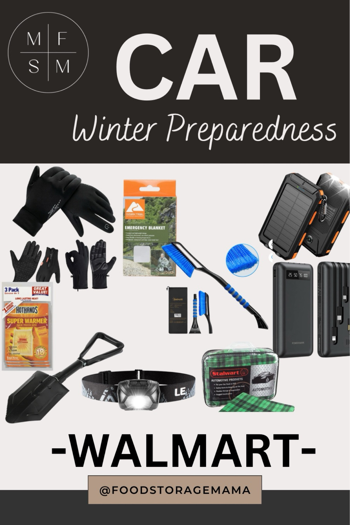 Do you have your cars stocked and ready for winter weather?

NOW is the time to go through your cars and the supplies you already have on hand and make sure your car is well stocked for winter.

As you go through your cars look to see what supplies you need! It’s better to be over-prepared rather than under-prepared! 

#winterpreparedness #carkit #walmart #walmartfinds #walmartdeals #emergencypreparedness

#LTKGiftGuide #LTKFindsUnder50 #LTKSeasonal