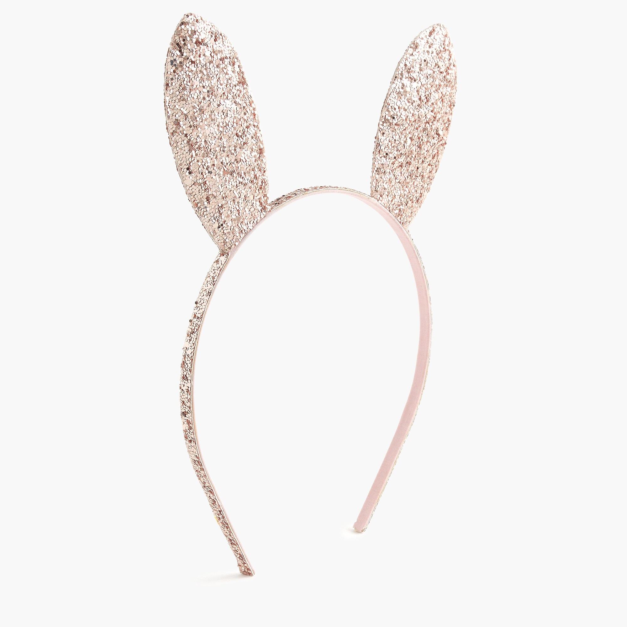 Girls' glitter bunny ear headband | J. Crew US