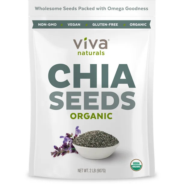 Viva naturals organic chia seeds, 2 lb | Walmart (US)