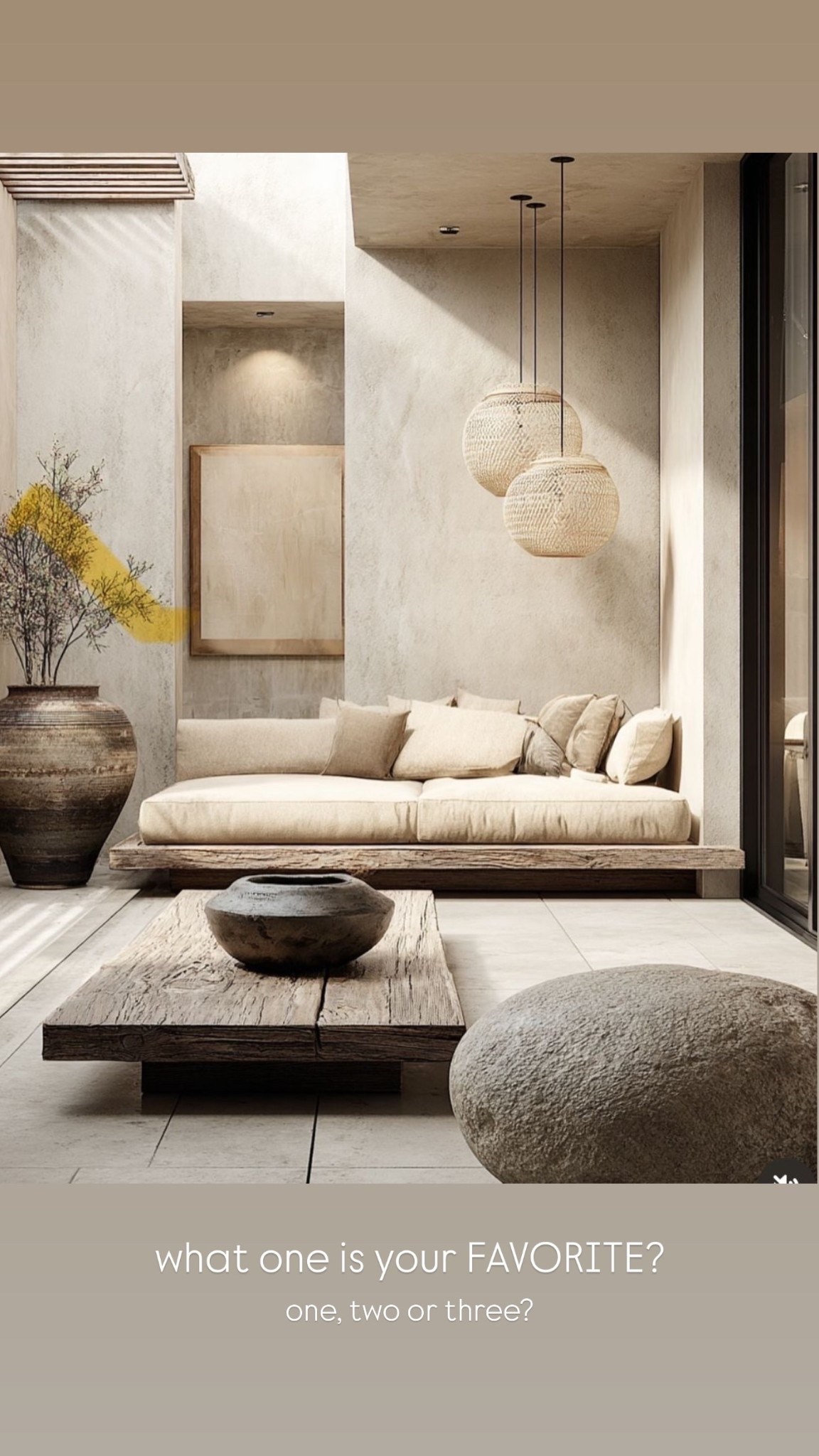 what one is your FAVORITE? one, two or three?