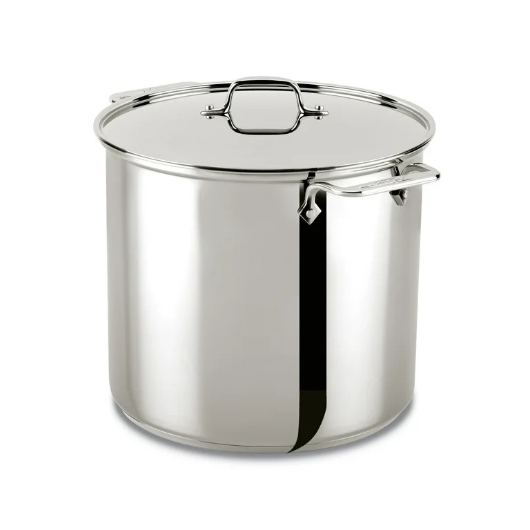 All-Clad Gourmet Accessories, Stainless Steel Stockpot with lid, 16 quart | Walmart (US)