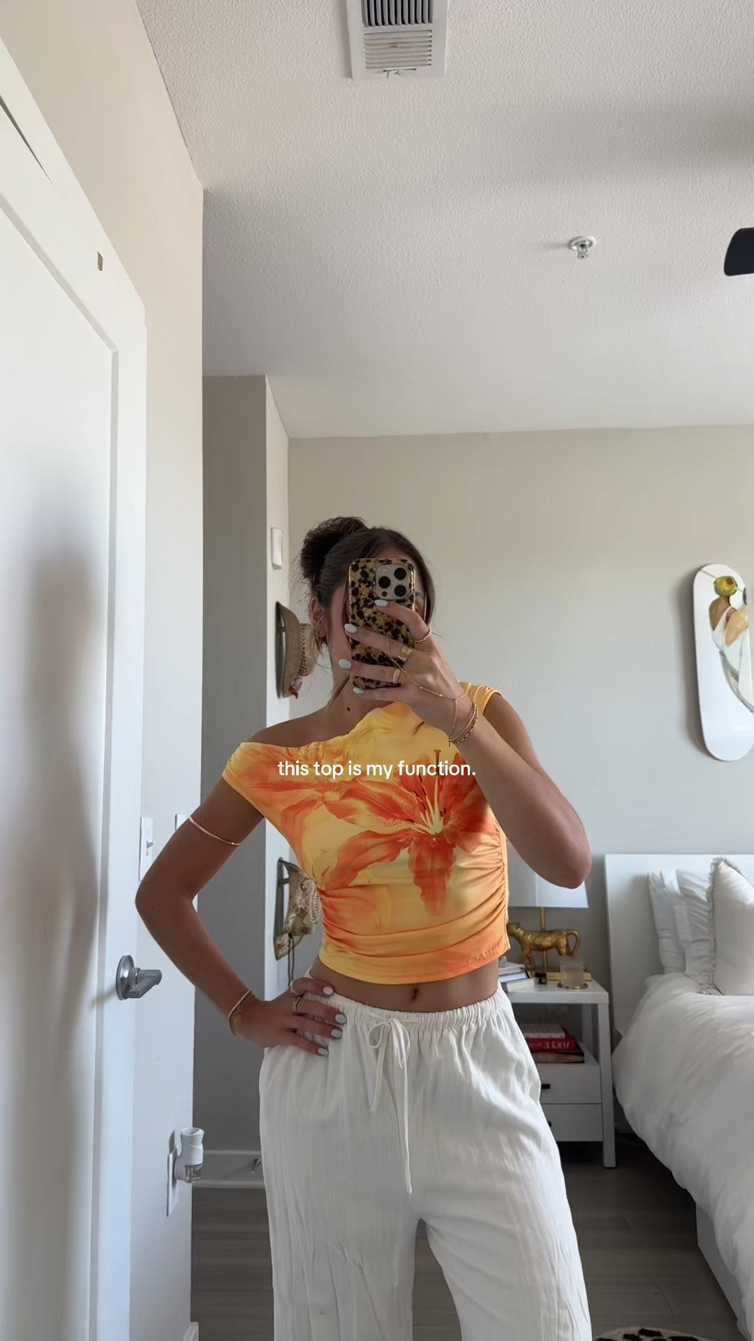 if summer was a top it would be this one🤭🌺🧡 #summertopfind #amazonfashion

#LTKU #LTKFindsUnder50