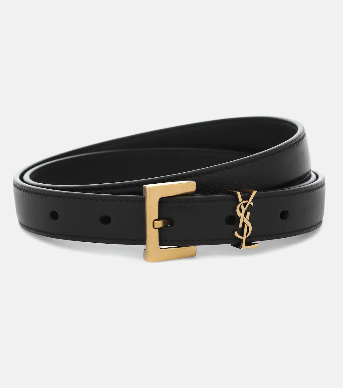 Monogram leather belt | Mytheresa (UK)