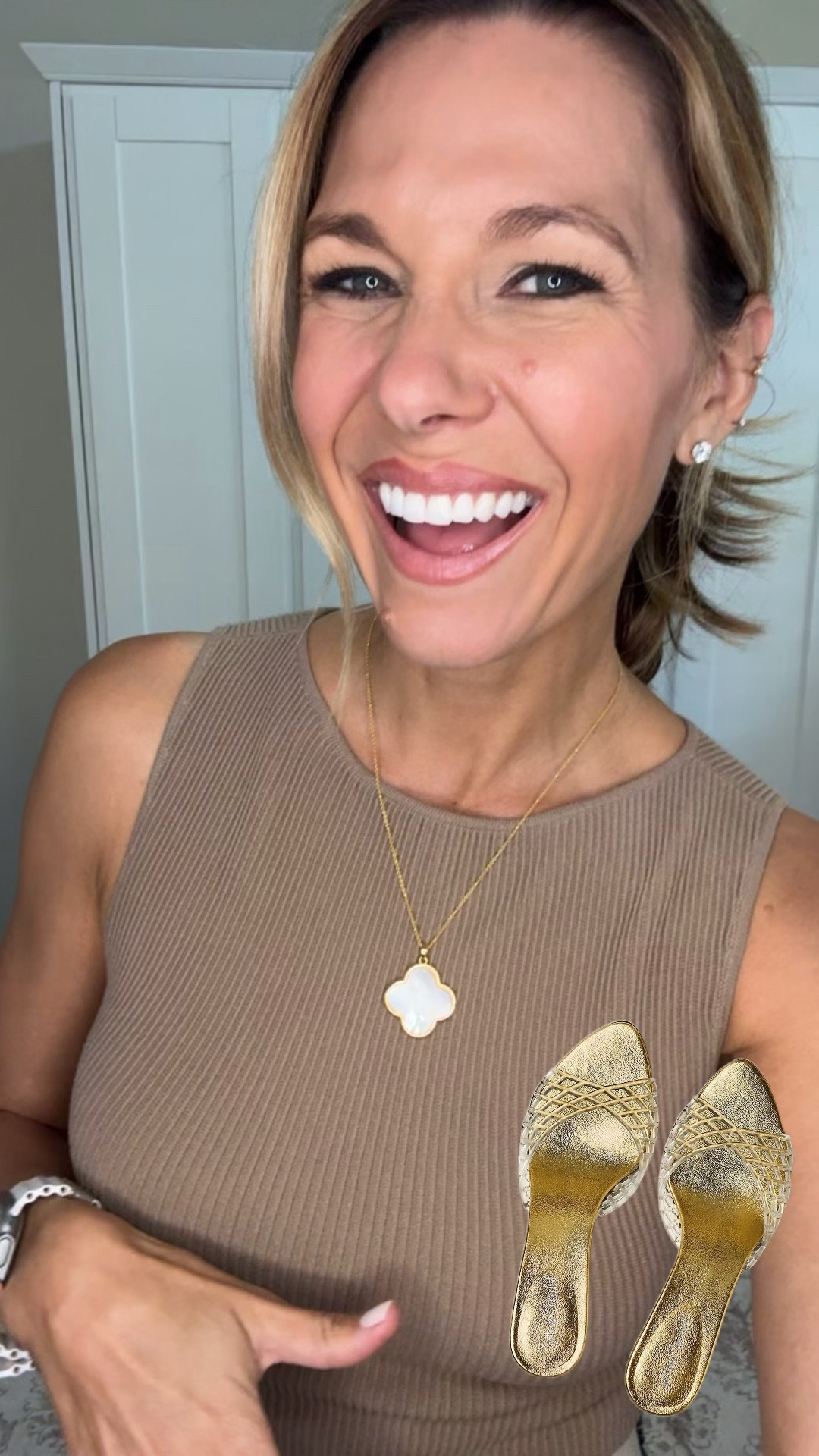 Round loving my new spring (summer) clear jelly heels 

#LTKootd #LTKdayinmylife #LTKSeasonal