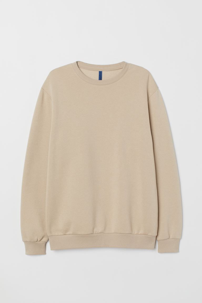 Sweatshirt Relaxed Fit | H&M (UK, MY, IN, SG, PH, TW, HK)
