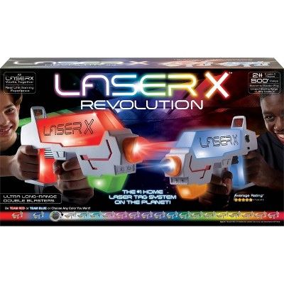 Laser X Revolution Two Player Long Range Laser Tag Gaming Blaster Set | Target