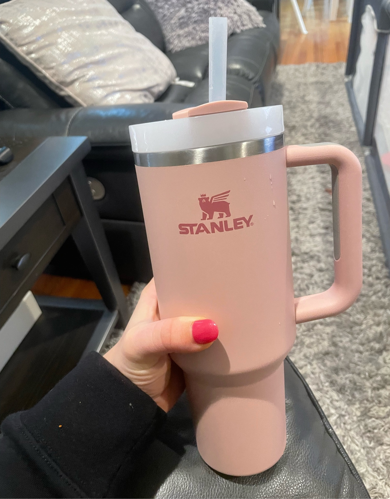 40 oz Stanley Rose Quartz ( 30 oz linked in Rose Quartz)