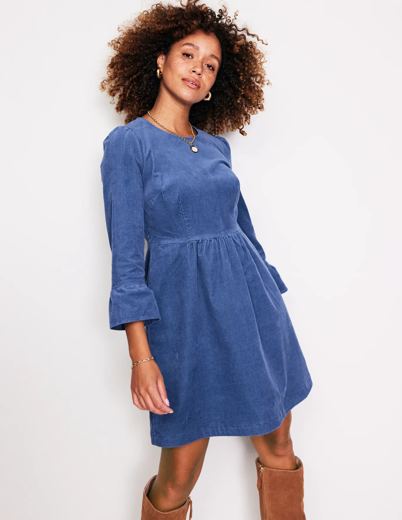 Ora Short Cord Dress | Boden (US)