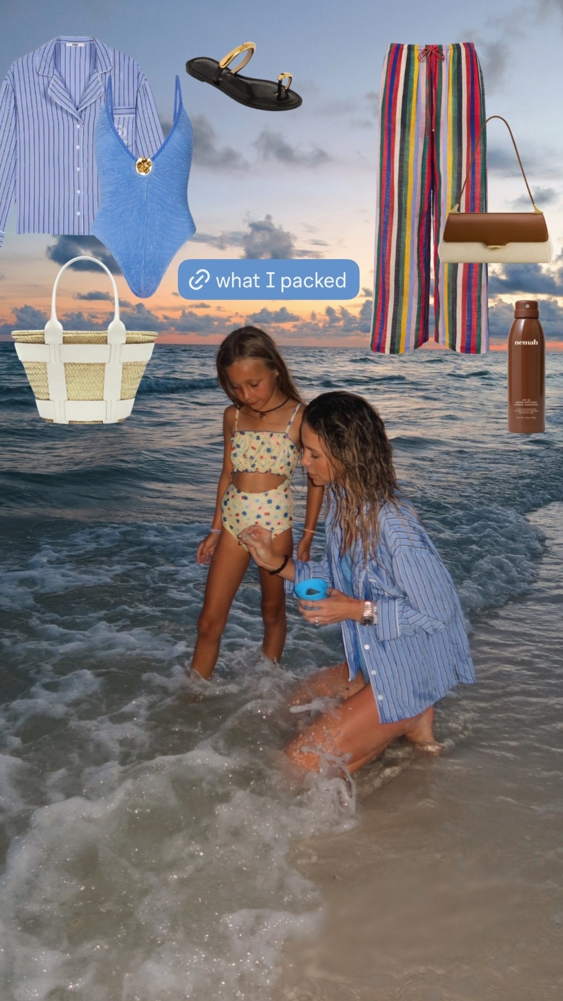 What I packed for the beach 🌊

#LTKTravel #LTKdayinmylife #LTKootd